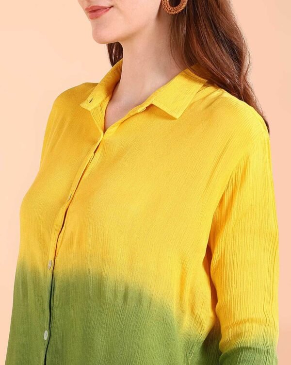 Women Regular Fit Tie & Dye Shirt - Image 2